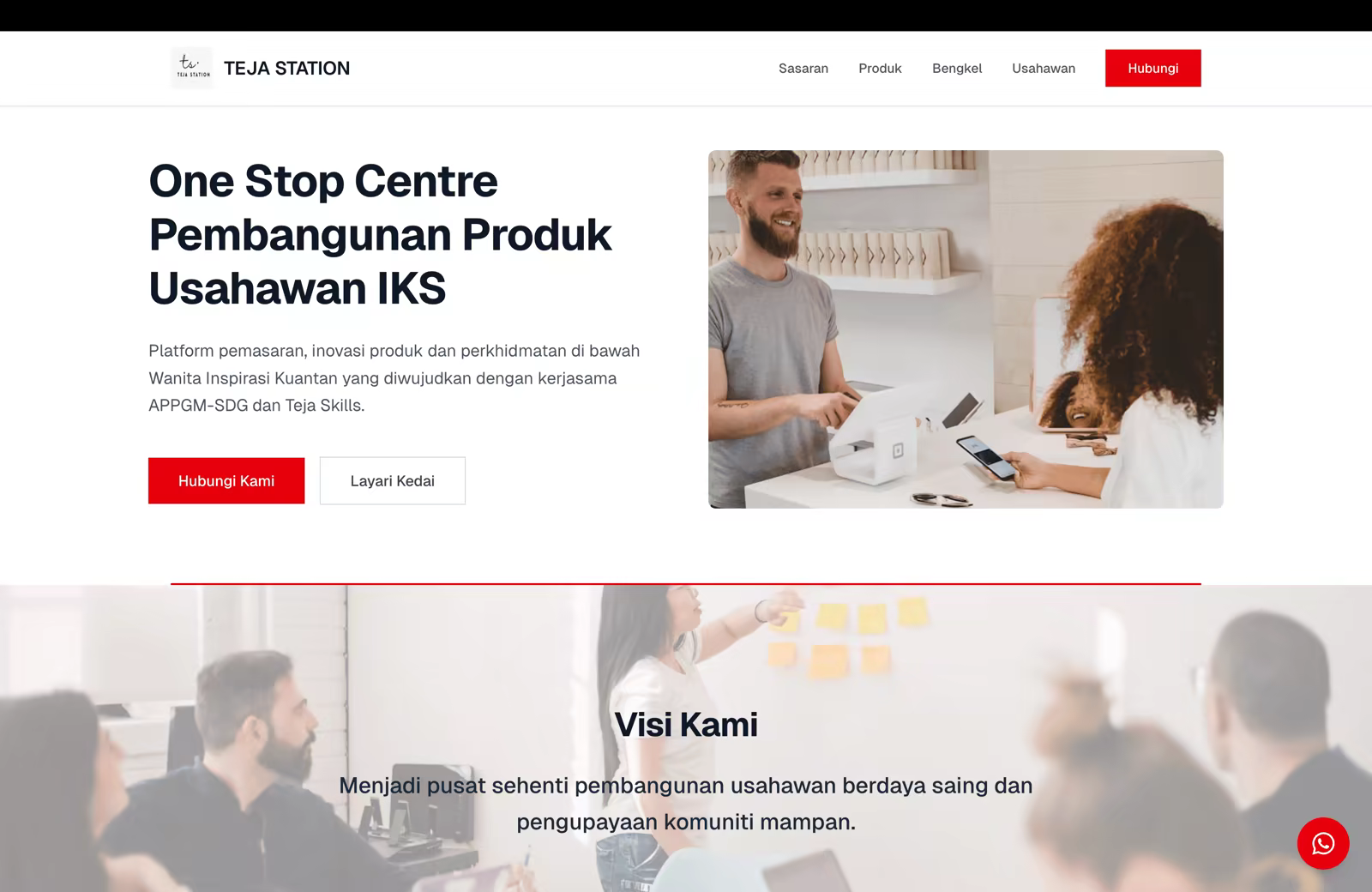 Teja Station website